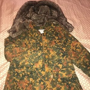 OBEY Camo Jacket Size Small